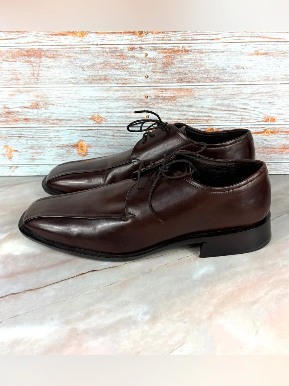 Cole Haan Men’s City Oxfords in Mahogany Leather